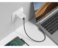 UGREEN Kabel USB-C do USB-C kątowy US323 PD 3A 60W 1m czarny - 1489146 - zdjęcie 3